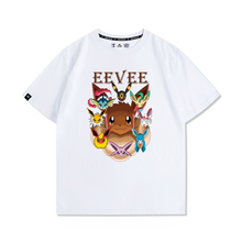 Load image into Gallery viewer, Pokemon Eevee Family Summer T-shirt
