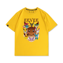 Load image into Gallery viewer, Pokemon Eevee Family Summer T-shirt
