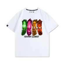 Load image into Gallery viewer, Demon Slayer Main Four Character Summer T-shirt
