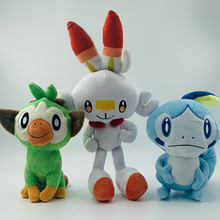 Load image into Gallery viewer, Pokemon Sword and Shield First Three Starters Plush Toy
