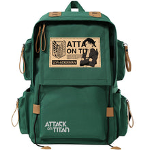 Load image into Gallery viewer, Attack on Titan Levi Ackerman Backpack
