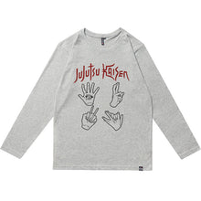 Load image into Gallery viewer, Jujutsu Kaisen Hand Signs Long-sleeve T-shirt
