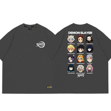 Load image into Gallery viewer, Demon Slayer: Kimetsu No Yaiba Hashira Grid T-Shirt
