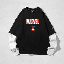 Load image into Gallery viewer, Spider-Man Loose Fit Double Layer Long Sleeves T-shirt
