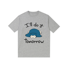 Load image into Gallery viewer, Pokemon Lazy Snorlax Summer T-shirt
