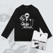 Load image into Gallery viewer, Jujutsu Kaisen Satoru Gojo &amp; Yuji Itador Long-sleeve T-shirt
