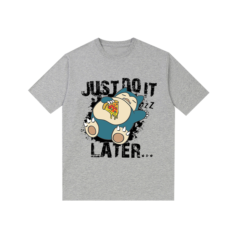 Pokemon Lazy Snorlax Summer T-shirt