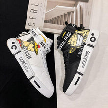 Load image into Gallery viewer, One Piece &amp; Naruto Male High-Top Canvas Sneakers
