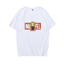 Load image into Gallery viewer, Avengers White Graphic T-shirt with Marvel Logo
