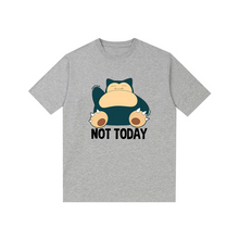 Load image into Gallery viewer, Pokemon Lazy Snorlax Summer T-shirt
