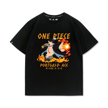 Load image into Gallery viewer, One Piece Portgas D Ace Summer T-shirt
