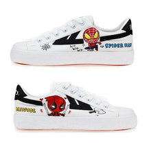 Load image into Gallery viewer, Avengers Warrior Shoes - Spiderman &amp; Deadpool
