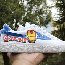 Load image into Gallery viewer, Avengers Warrior Shoes - Iron Man &amp; Captain America
