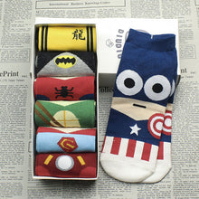 Load image into Gallery viewer, Marvel Avengers 7-Pack Low-cut Socks
