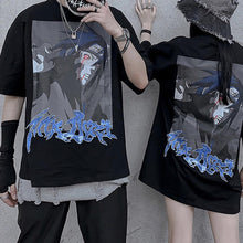 Load image into Gallery viewer, Naruto Obito Uchiha &amp; Sasuke Uchiha Dark Summer T-shirt
