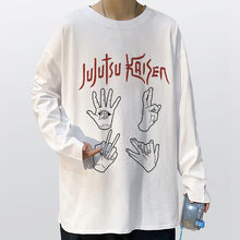 Load image into Gallery viewer, Jujutsu Kaisen Hand Signs Long-sleeve T-shirt
