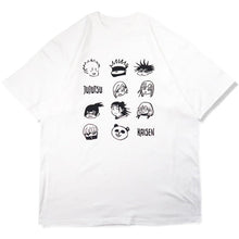 Load image into Gallery viewer, Chibi Jujutsu Kaisen Grid Summer T-shirt
