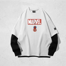 Load image into Gallery viewer, Spider-Man Loose Fit Double Layer Long Sleeves T-shirt
