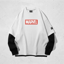 Load image into Gallery viewer, Spider-Man Loose Fit Double Layer Long Sleeves T-shirt
