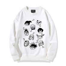 Load image into Gallery viewer, Jujutsu Kaisen Graffiti Character Icon Long Sleeve Sweatshirt
