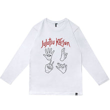 Load image into Gallery viewer, Jujutsu Kaisen Hand Signs Long-sleeve T-shirt
